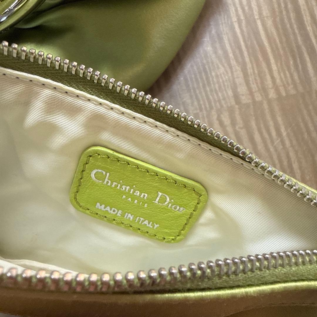 Dior サテンバッグ