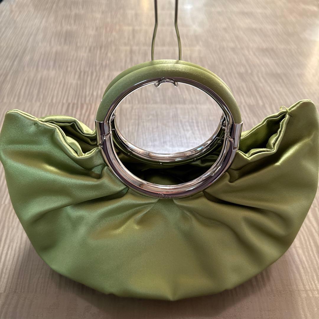 Dior サテンバッグ