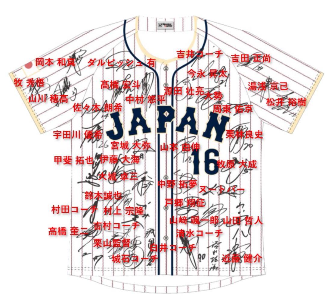 脳*会様 非売品　大谷翔平　2023WBC MVP サインプリント日本代表ユニフ