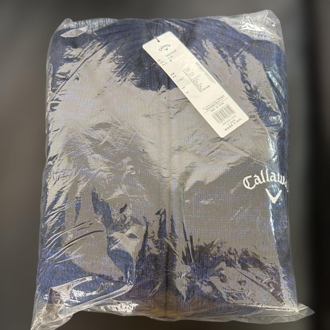 キャロウェイ ゴルフウェア 長袖セーター メランジグラデーションフルジップニット