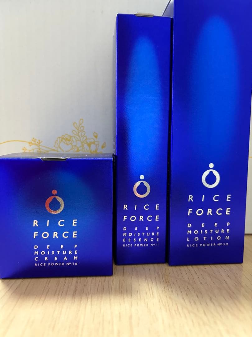 ライスフォース　ローション、エッセンス、クリーム