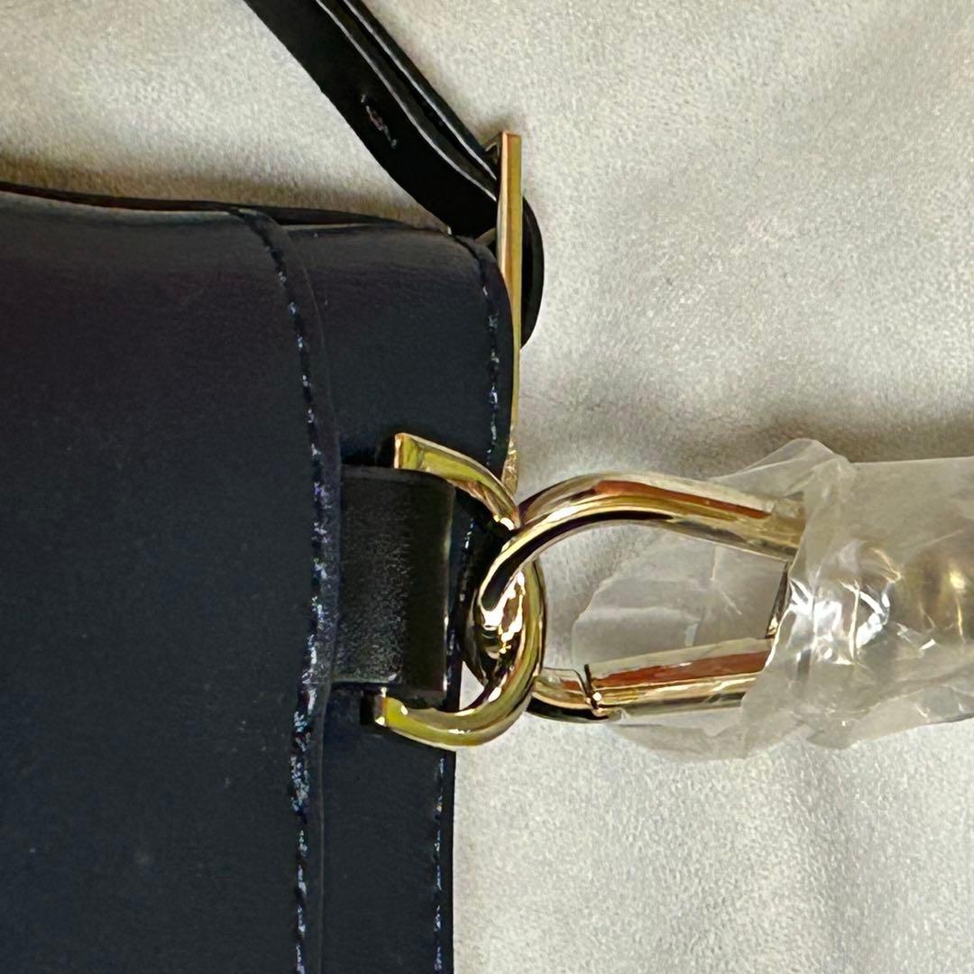 Paul Smith ネイビーレザービジネスバッグ