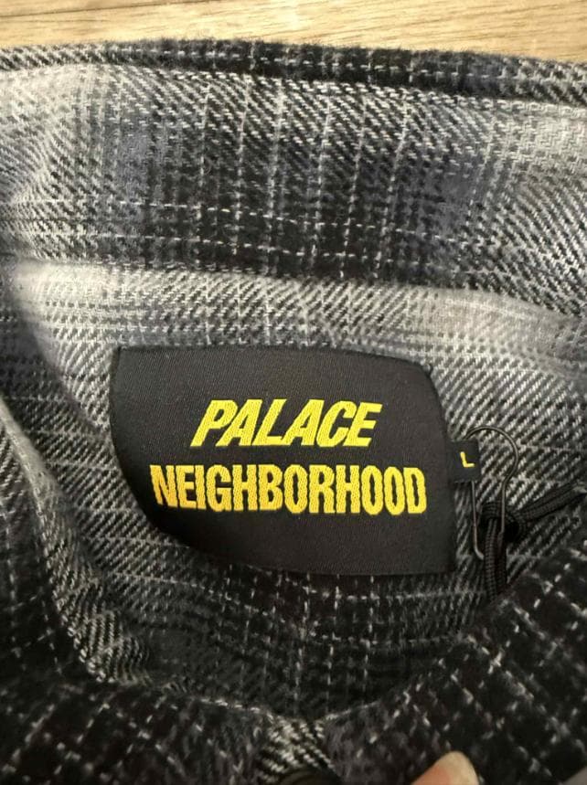 小物 PALACE x NEIGHBORHOOD Shirt Salt Pepper