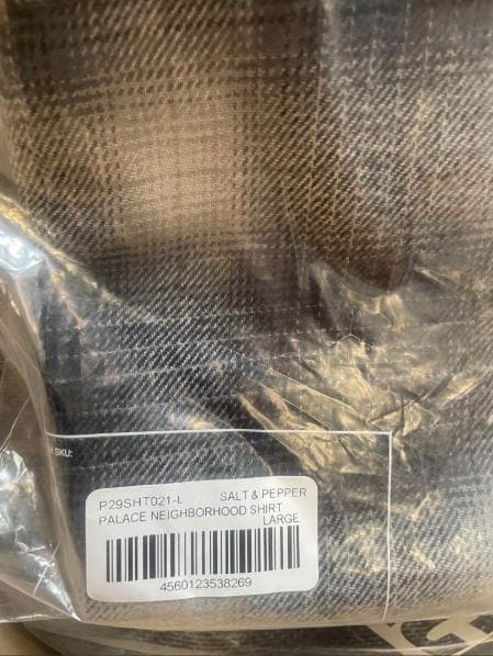 小物 PALACE x NEIGHBORHOOD Shirt Salt Pepper