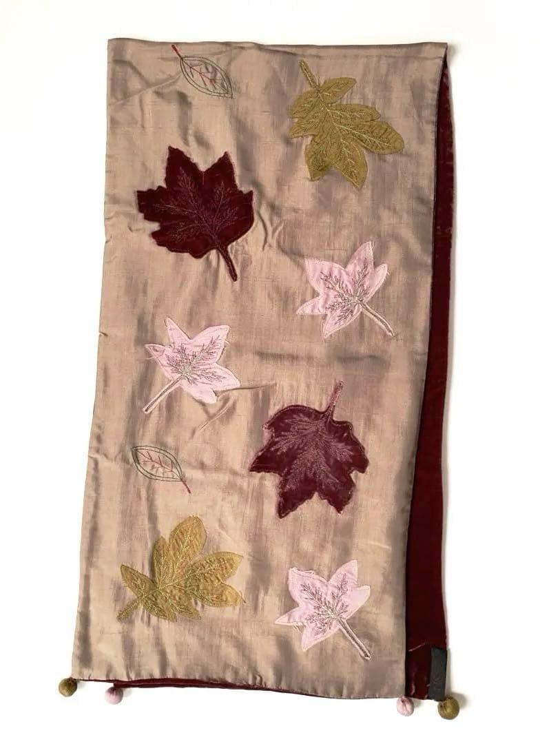 ロメオ ジリ GIRI シルク×ベロア ショール