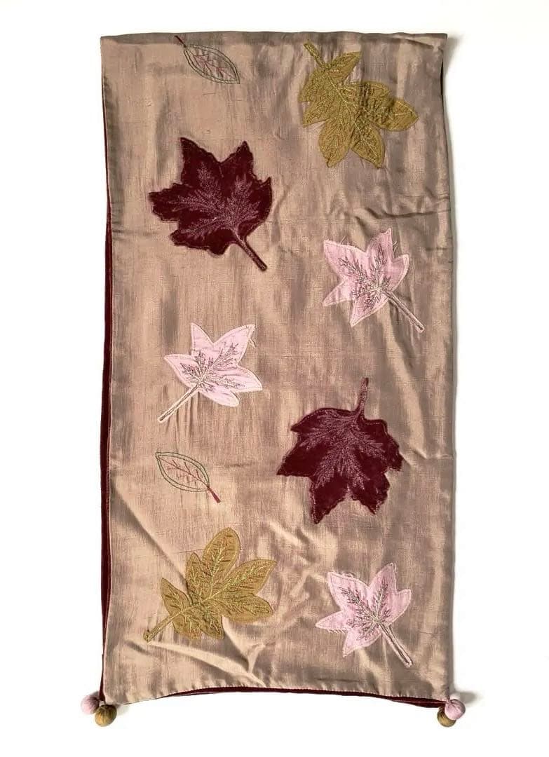 ロメオ ジリ GIRI シルク×ベロア ショール