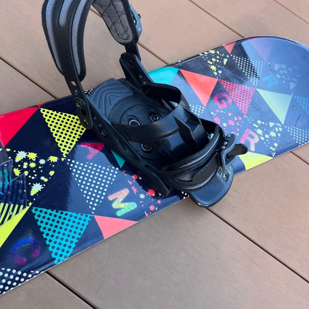 IGNIO×HEAD　キッズスノーボード120cm　ブーツ22〜23㎝