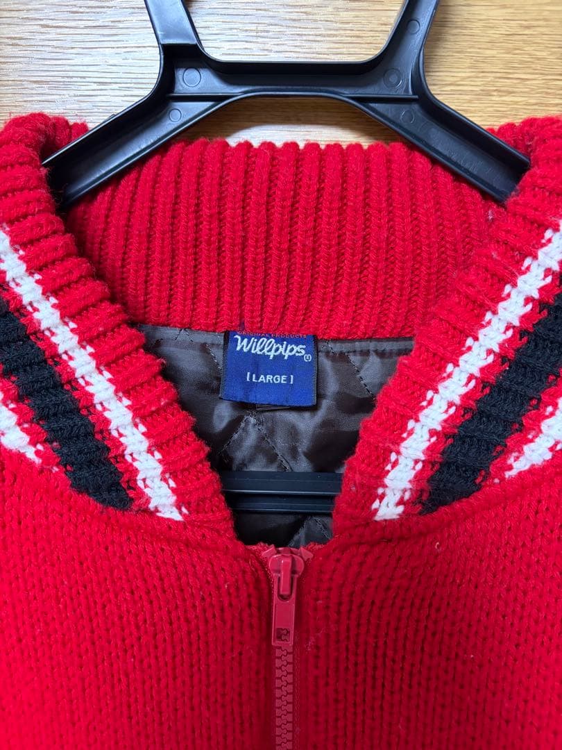 Willolips ジップアップスタジャン Lサイズ