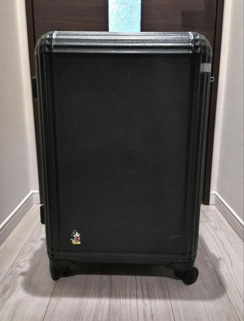 ACE×ミッキーマウス　キャリーケース 81L 　ブラック　TSAダイヤルロック