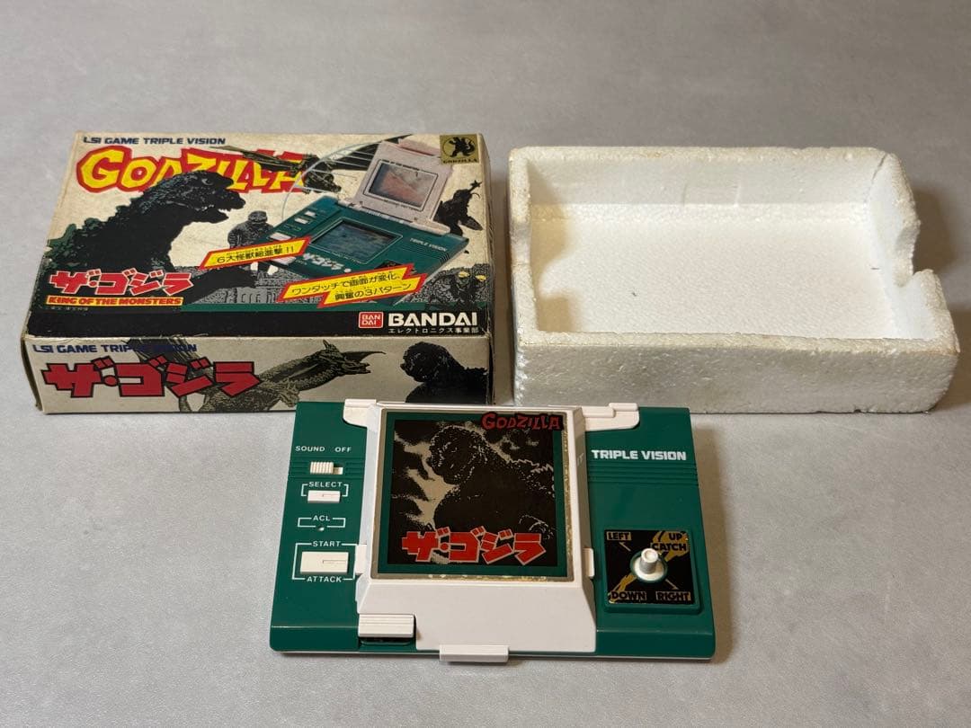 ザ・ゴジラ　LSI GAME　昭和レトロゲーム