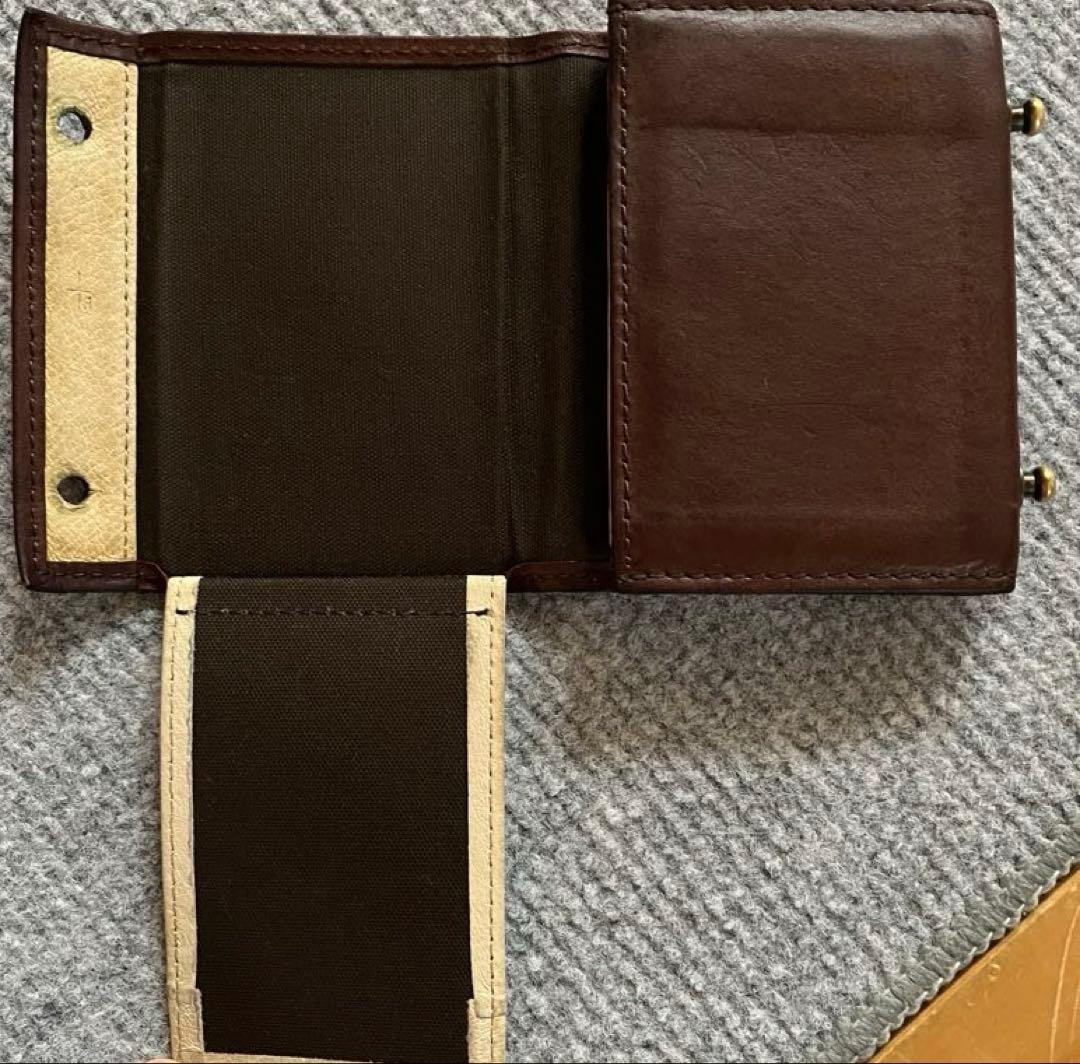 エムピウ　m+ millefoglie 2 タバコ×ベージュ