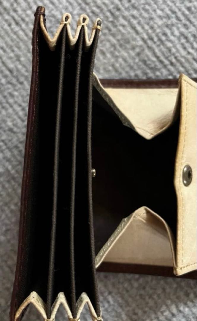 エムピウ　m+ millefoglie 2 タバコ×ベージュ