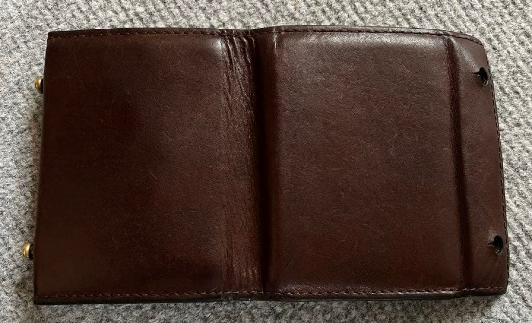 エムピウ　m+ millefoglie 2 タバコ×ベージュ