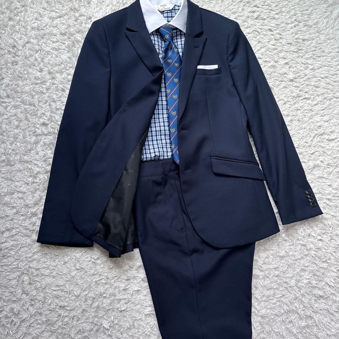 美品 Waltz by BEAMS DESIGNセレモニースーツ 紺 フォーマル