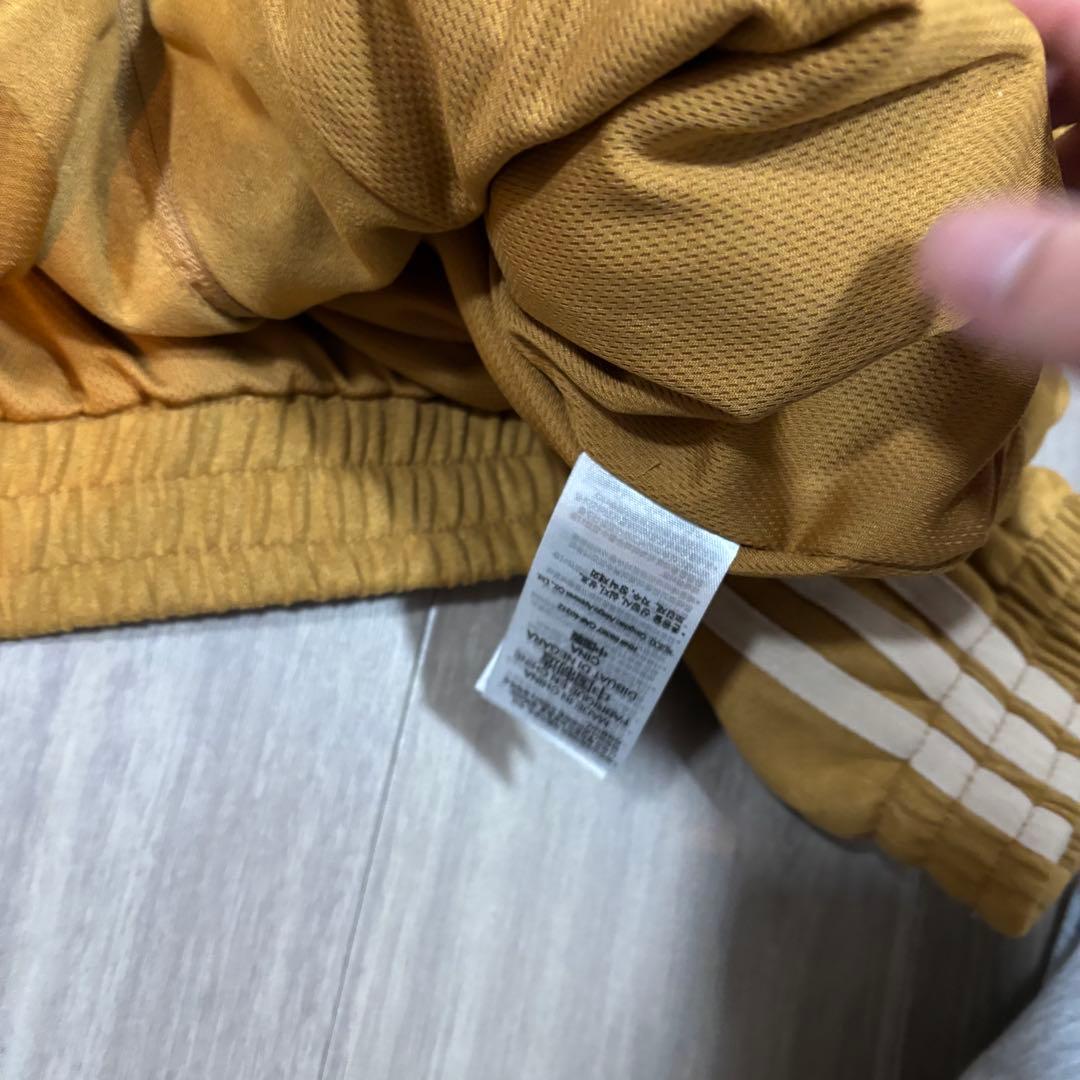 海外限定アディダス巳年 トラック スエード ジャケット マスタードイエロー L