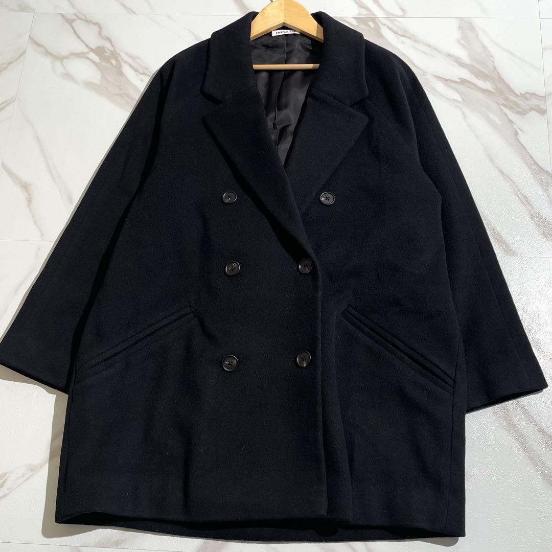 極美品✨Deuxieme Classe Short Double Coat 黒