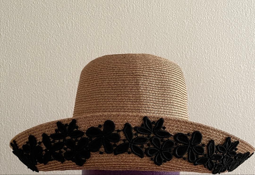 Athena New York 麦わら帽子 アシーナニューヨーク　レース