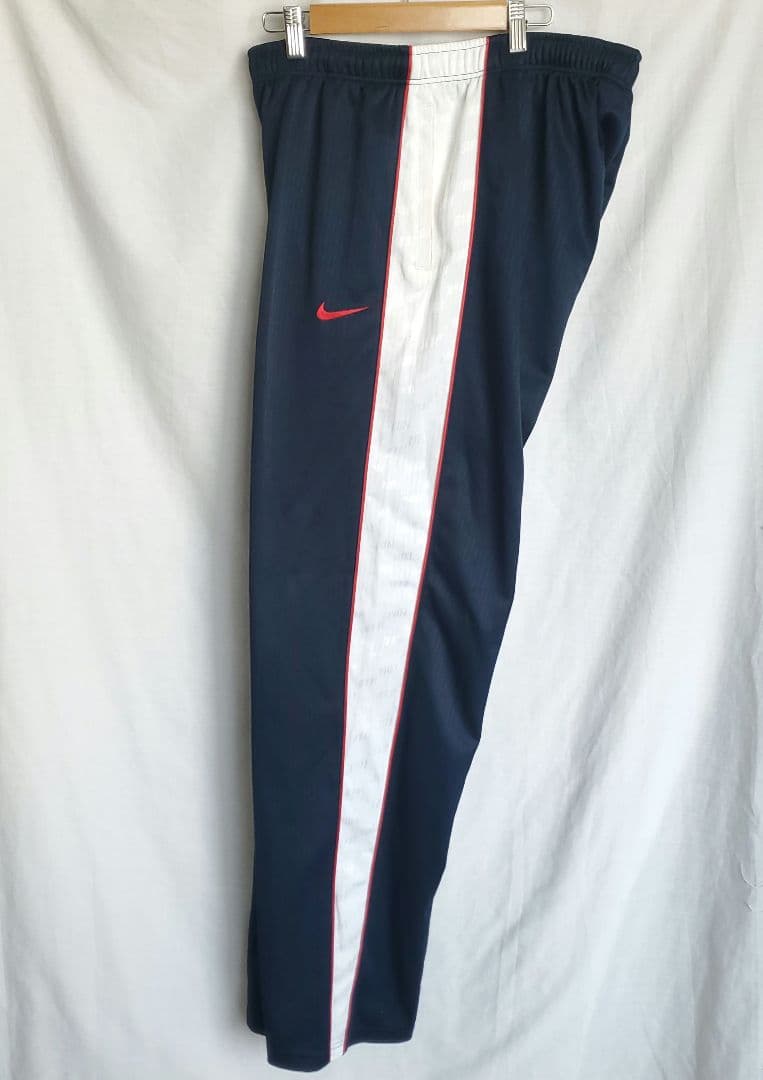00s NIKE バスケ ラインパンツトラックパンツ ジャージパンツ ビッグ