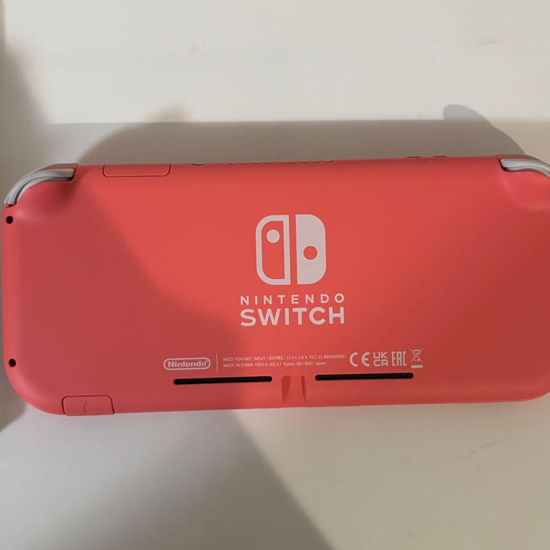 Nintendo Switch Lite コーラル ピンク どうぶつの森付き