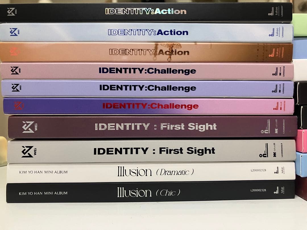 wei アルバム　トレカ　特典　ヨハン　x1