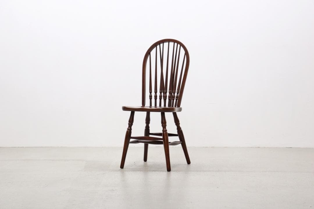 秋田木工 ダイニングチェア ウィンザーチェア 椅子 曲木 無垢材 スポーク