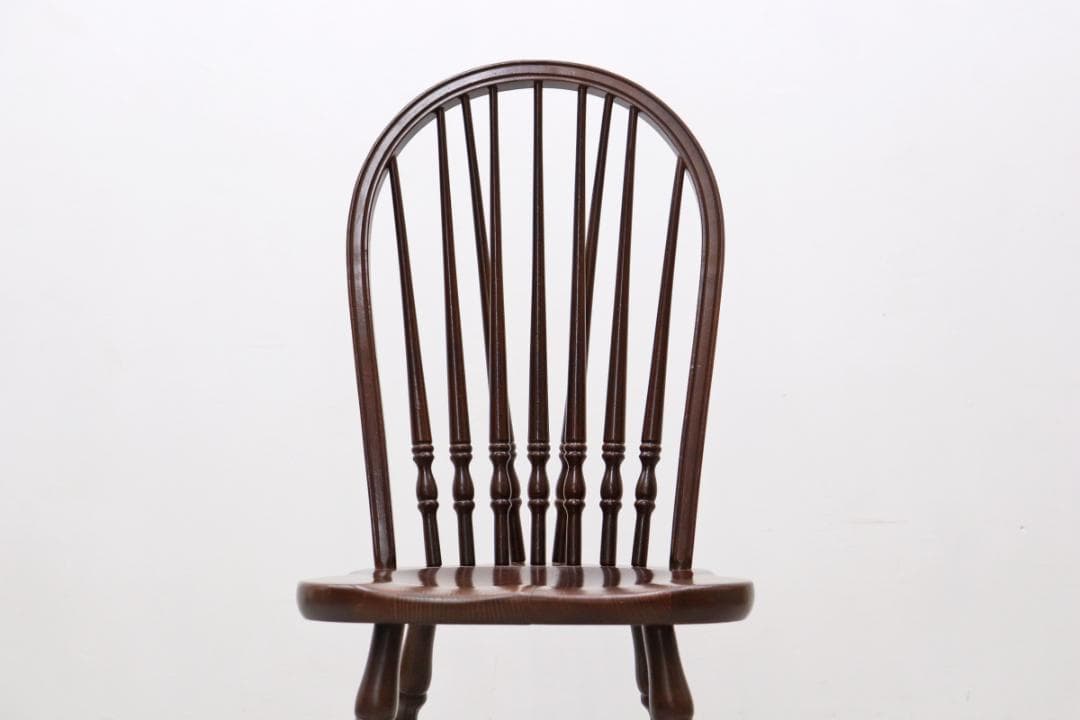 秋田木工 ダイニングチェア ウィンザーチェア 椅子 曲木 無垢材 スポーク