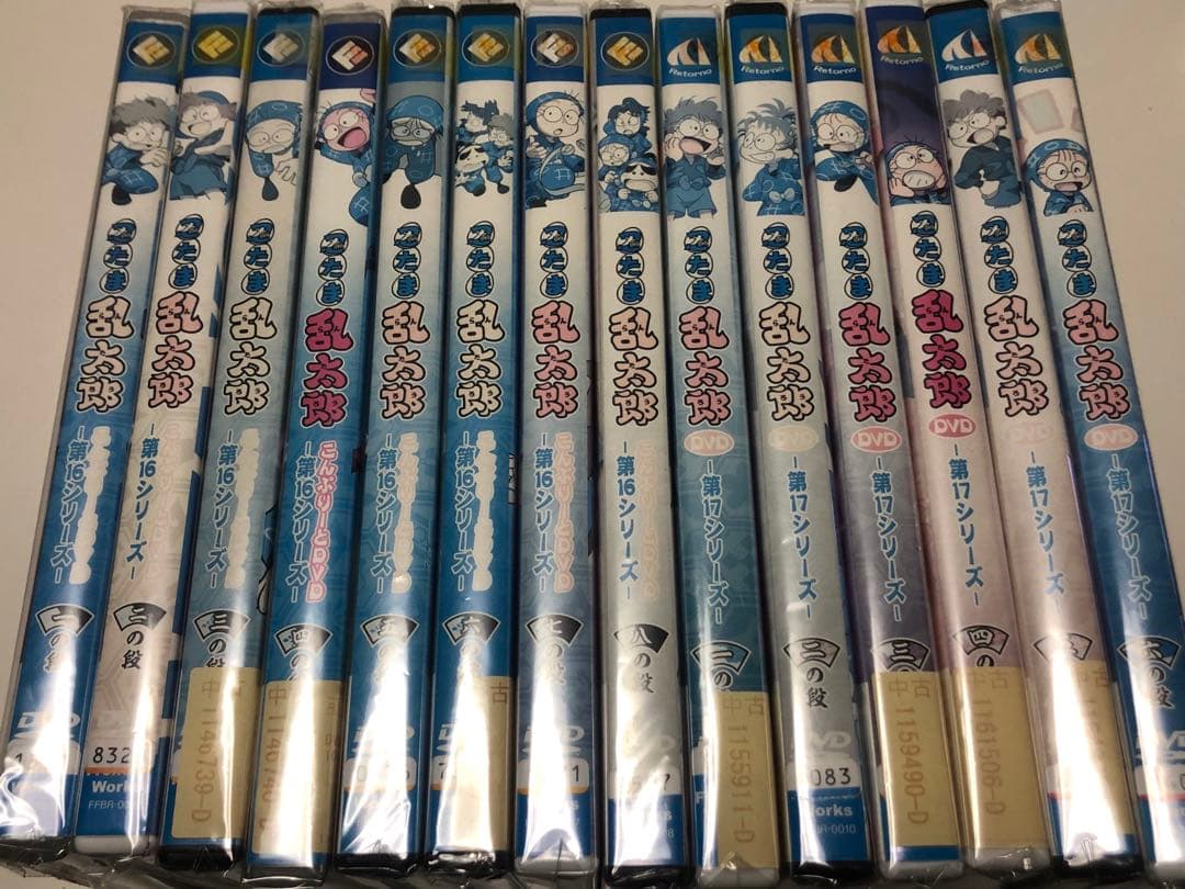 忍たま乱太郎　第16シリーズ＋第17シリーズ　《レンタル落ち》　コンプリート