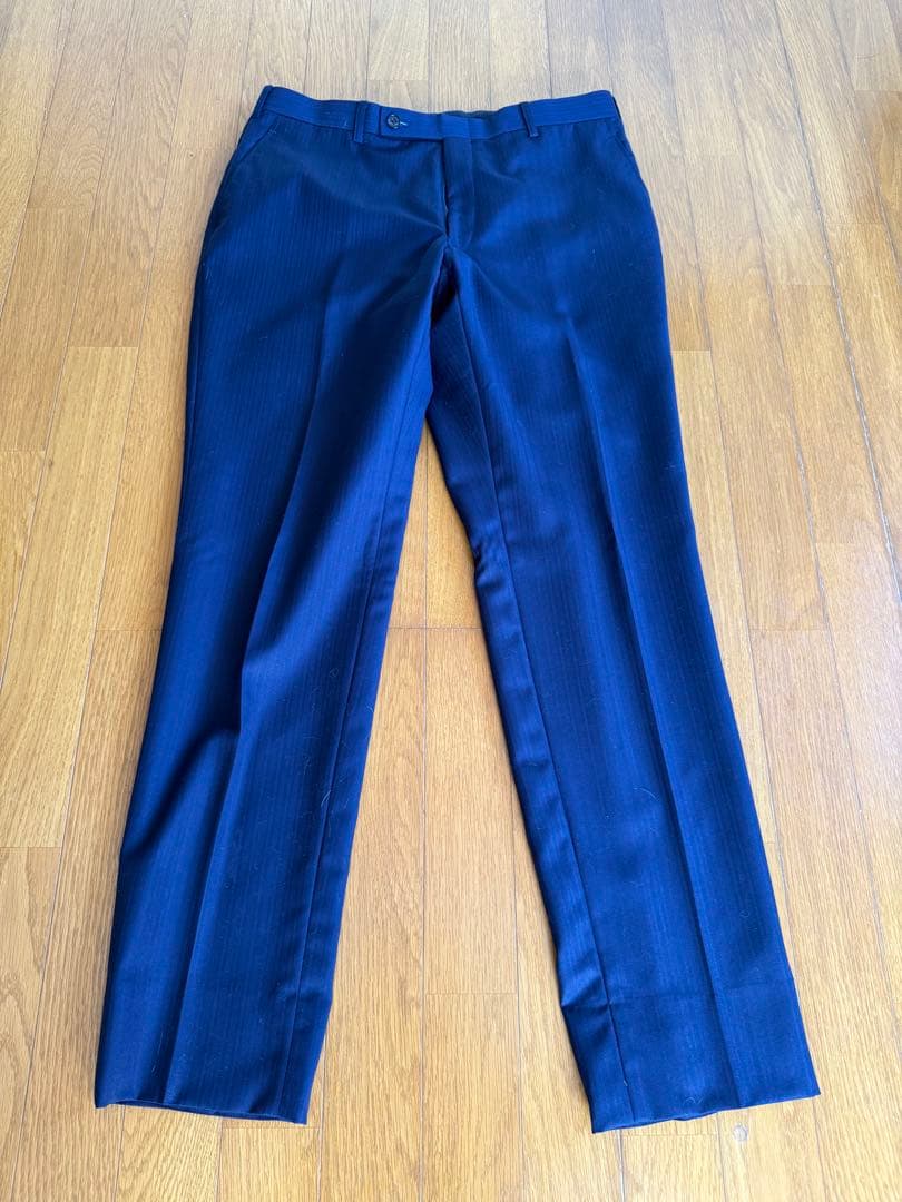 Ermenegildo Zegna ELECTA 3ピースネイビー オーダー