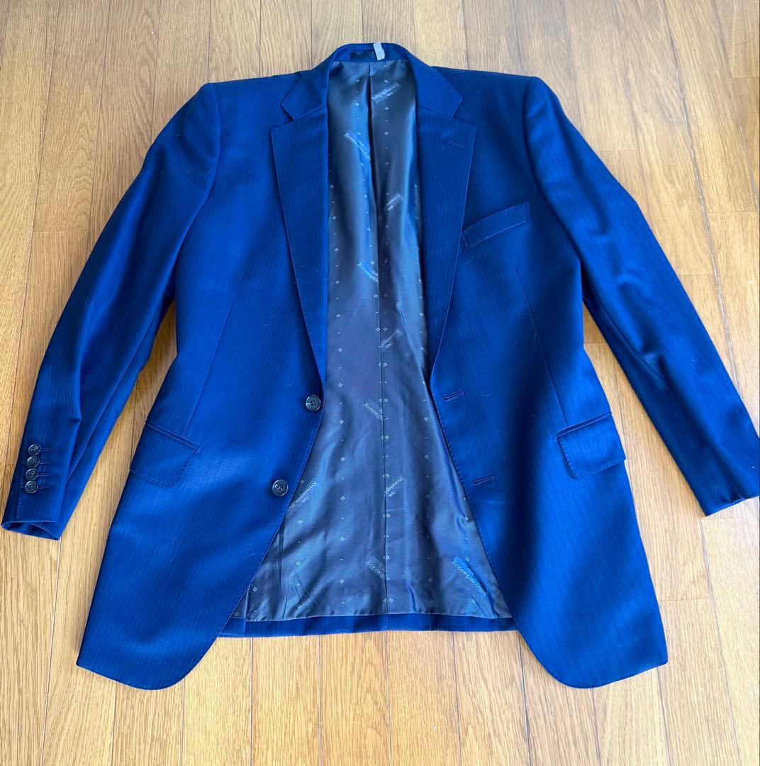 Ermenegildo Zegna ELECTA 3ピースネイビー オーダー