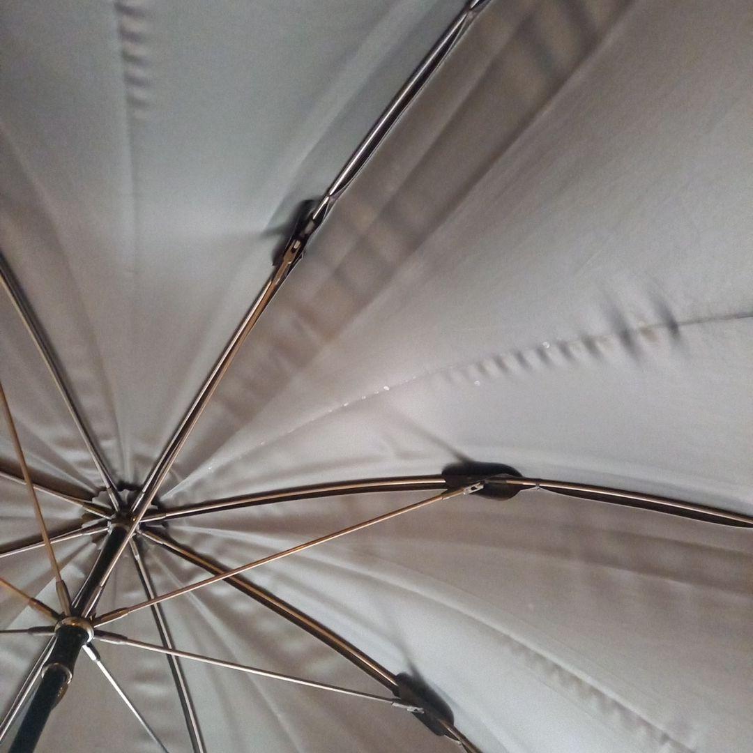 サンバリア100 日傘　長傘　ブラック　フリル　 Mサイズ