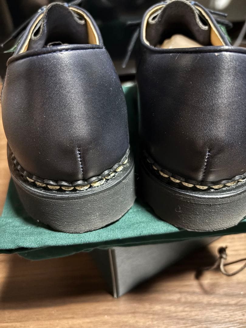 【試着のみ】Paraboot ミカエル　MICHAEL 25.5 ネイビー