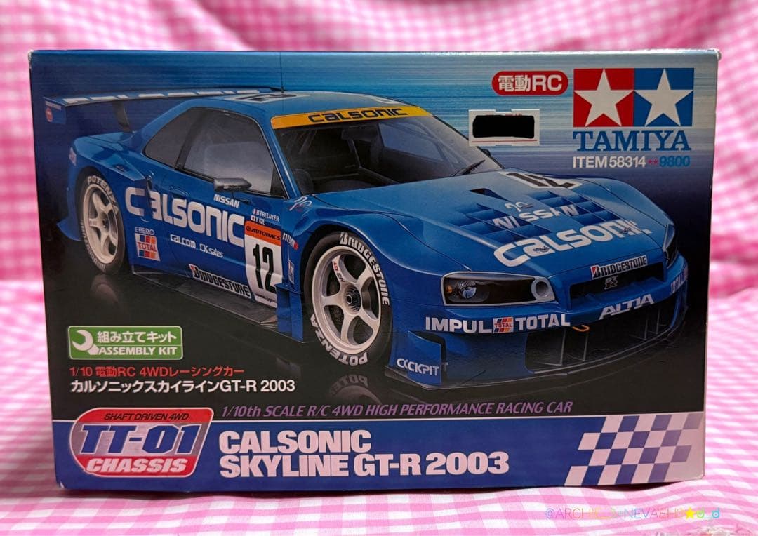 期間限定値下げ中●タミヤ★カルソニックスカイラインGT-R 2003 TT-01