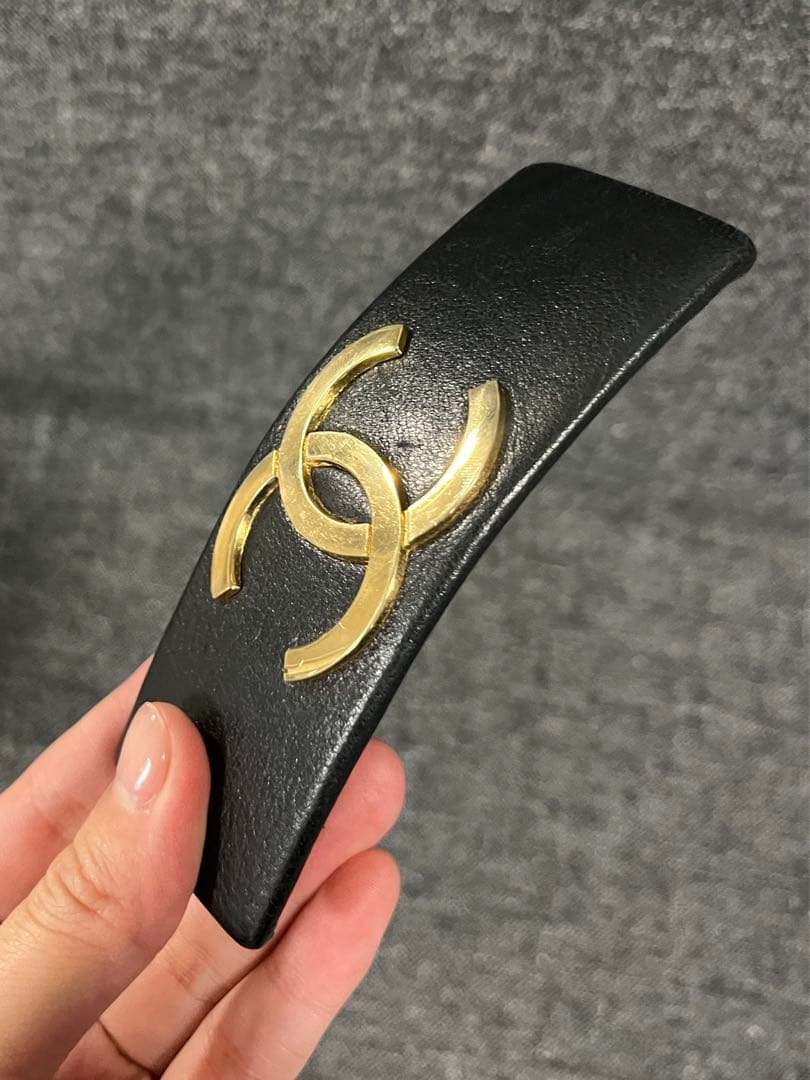 【美品】CHANEL シャネル ラム バレッタ ココマーク ヴィンテージ