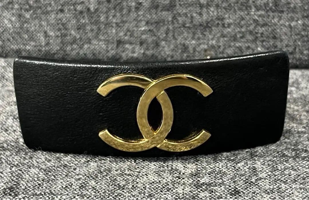 【美品】CHANEL シャネル ラム バレッタ ココマーク ヴィンテージ