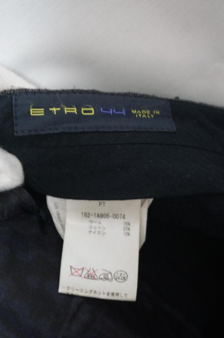 【美品】ETRO エトロ ダブル スーツ サイズ44 ジャケット トラウザーズ