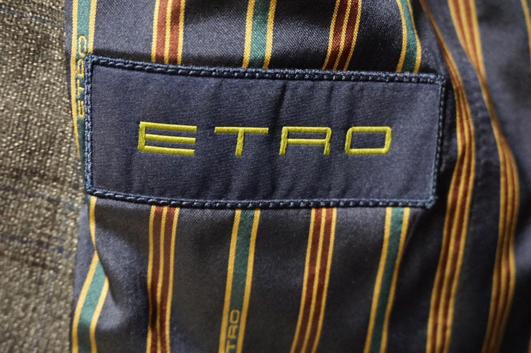 【美品】ETRO エトロ ダブル スーツ サイズ44 ジャケット トラウザーズ