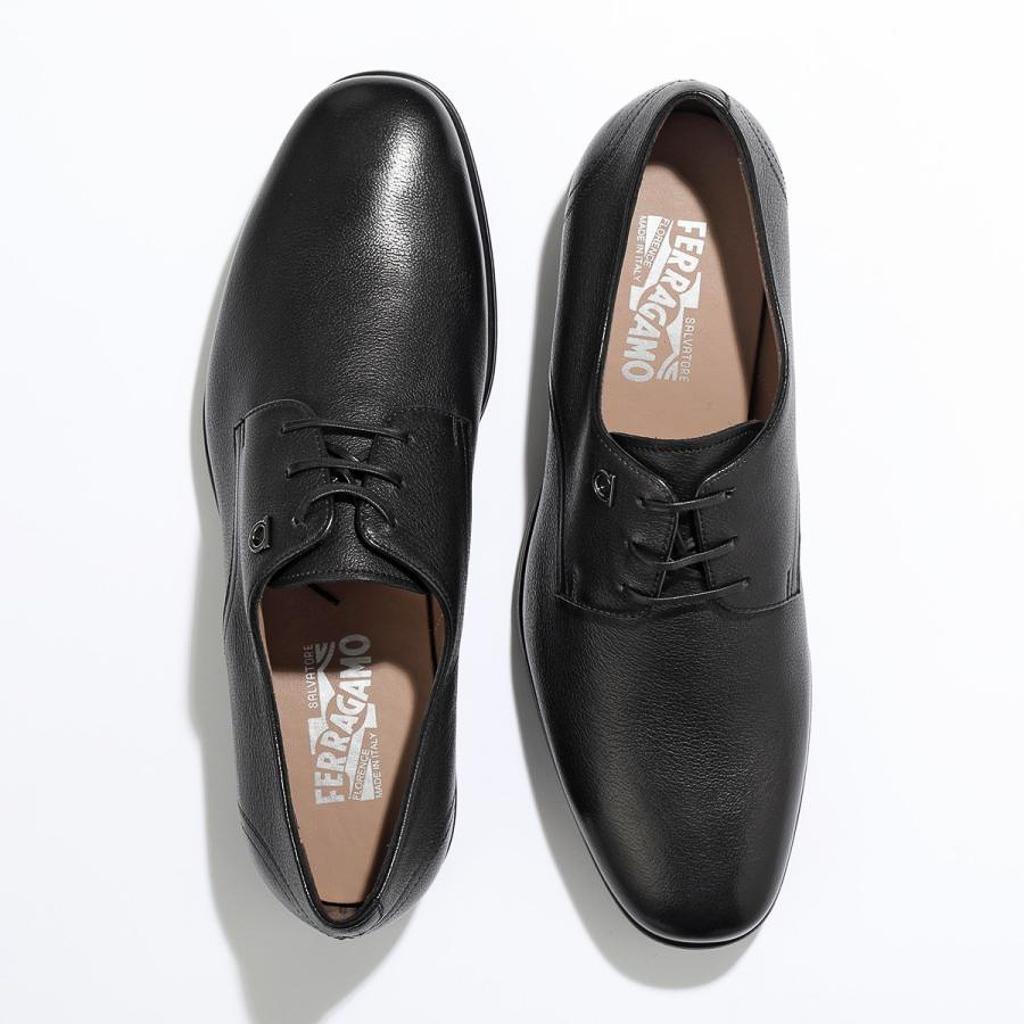 【フェラガモ】 SPENCER レースアップシューズ 8.5 (26.5cm)