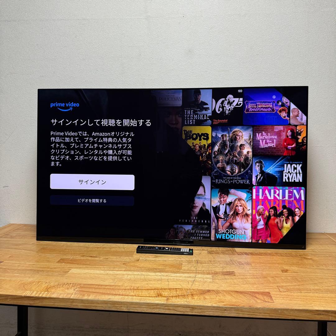 SONY 65V型 4K 有機EL テレビ BRAVIA XRJ-65A95K