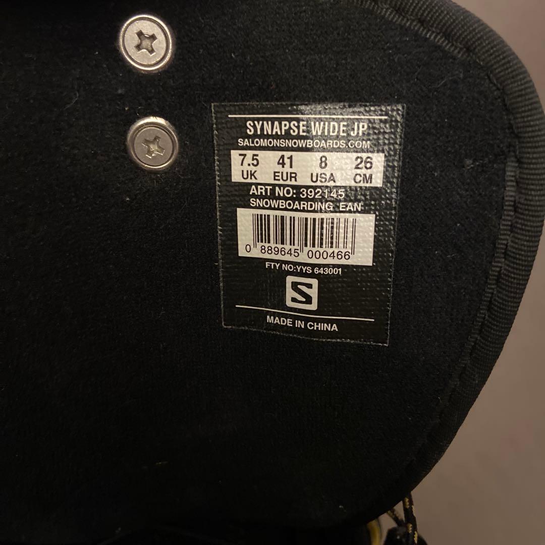 SALOMON SYNAPSE WIDE JP 26 サロモン　シナプス