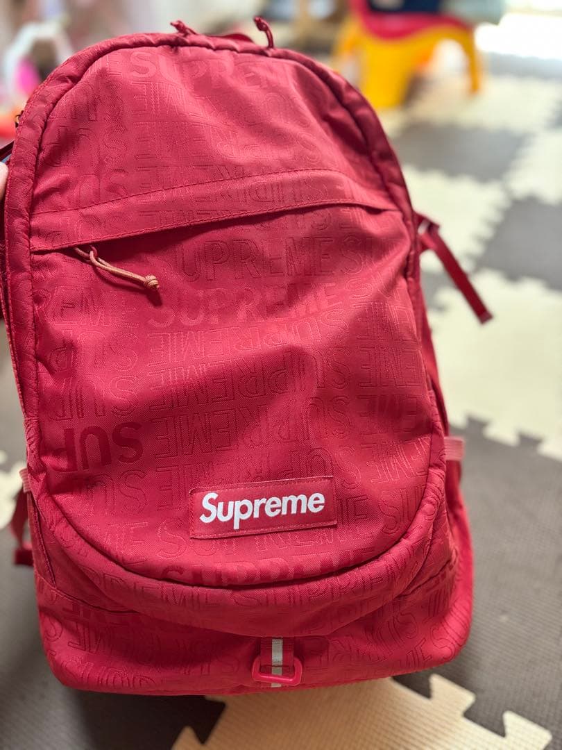 Supreme リュック レッド