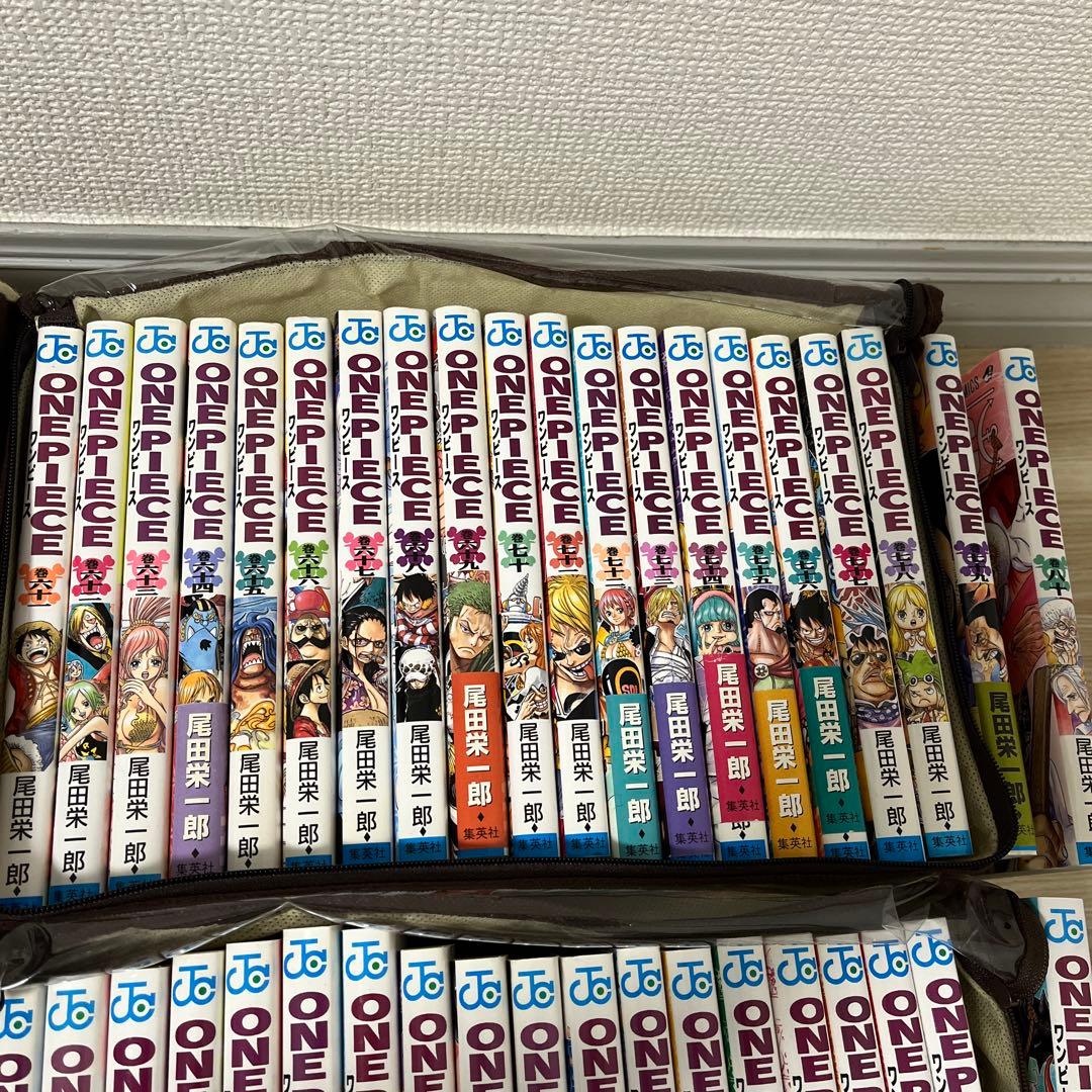 ONE PIECE 1〜98、100巻（99巻除く）漫画ケース付き