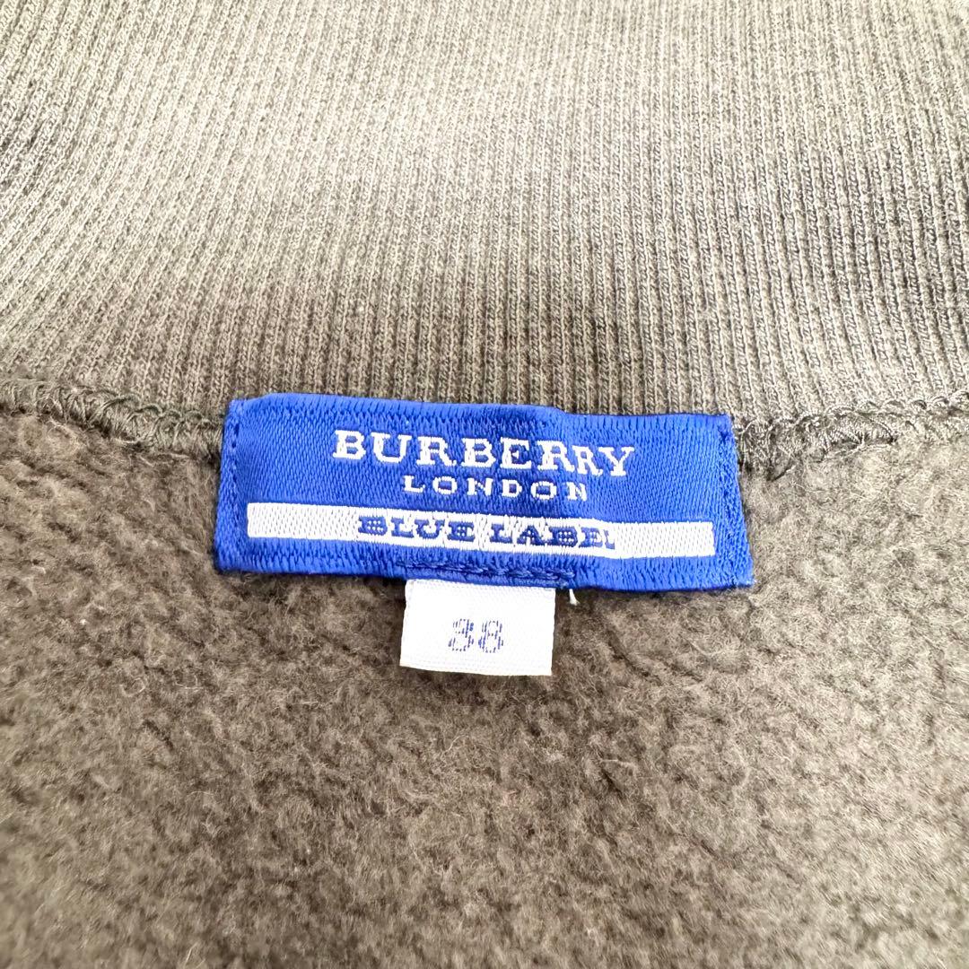 y2k❤️ BURBERRY BLUE LABEL 総柄 ダブルジップジャージ