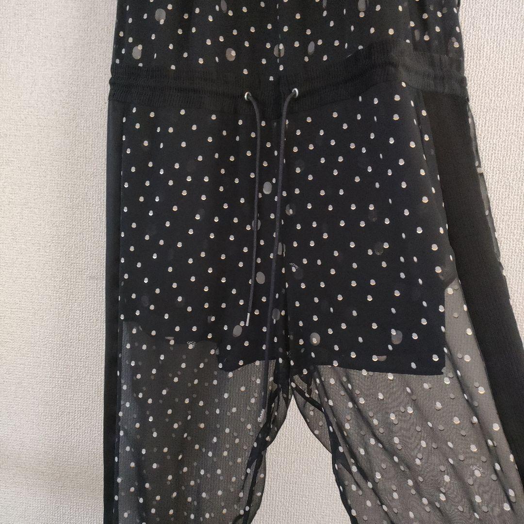 sacai サカイ　ポルカドット　オールインワン