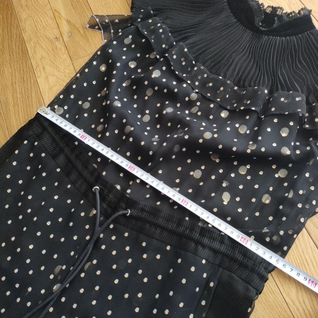 sacai サカイ　ポルカドット　オールインワン