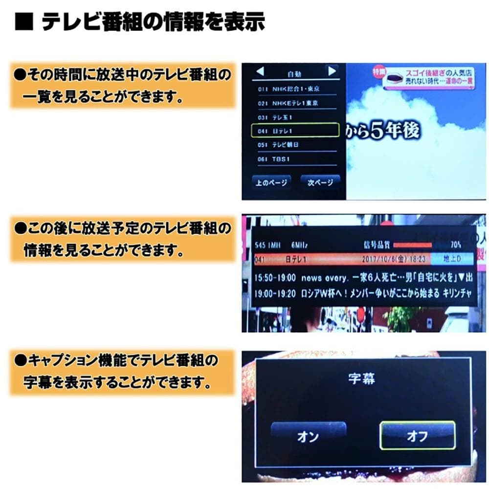 車載 12v 24v１１．６インチフルセグテレビ トラック対応 　TF16X