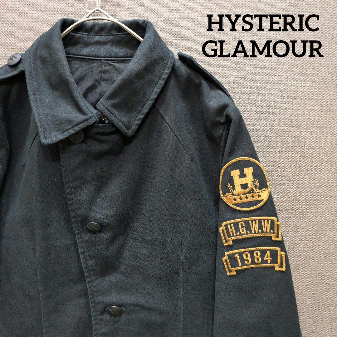 HYSTERIC GLAMOUR　ミリタリージャケット　ヒスガール　刺繍ワッペン