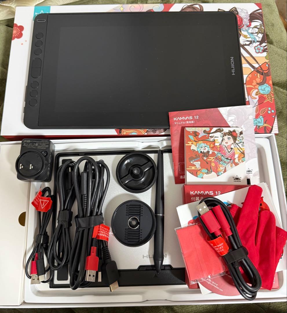 HUION KAMVAS 12 (豪華版) 液晶ペンタブレット