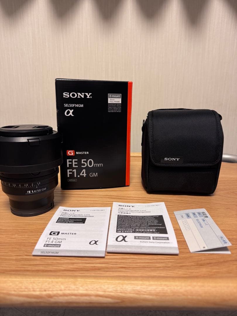 レンズ(単焦点) sony fe50mmf1.4gm 50mm f1.4 GM