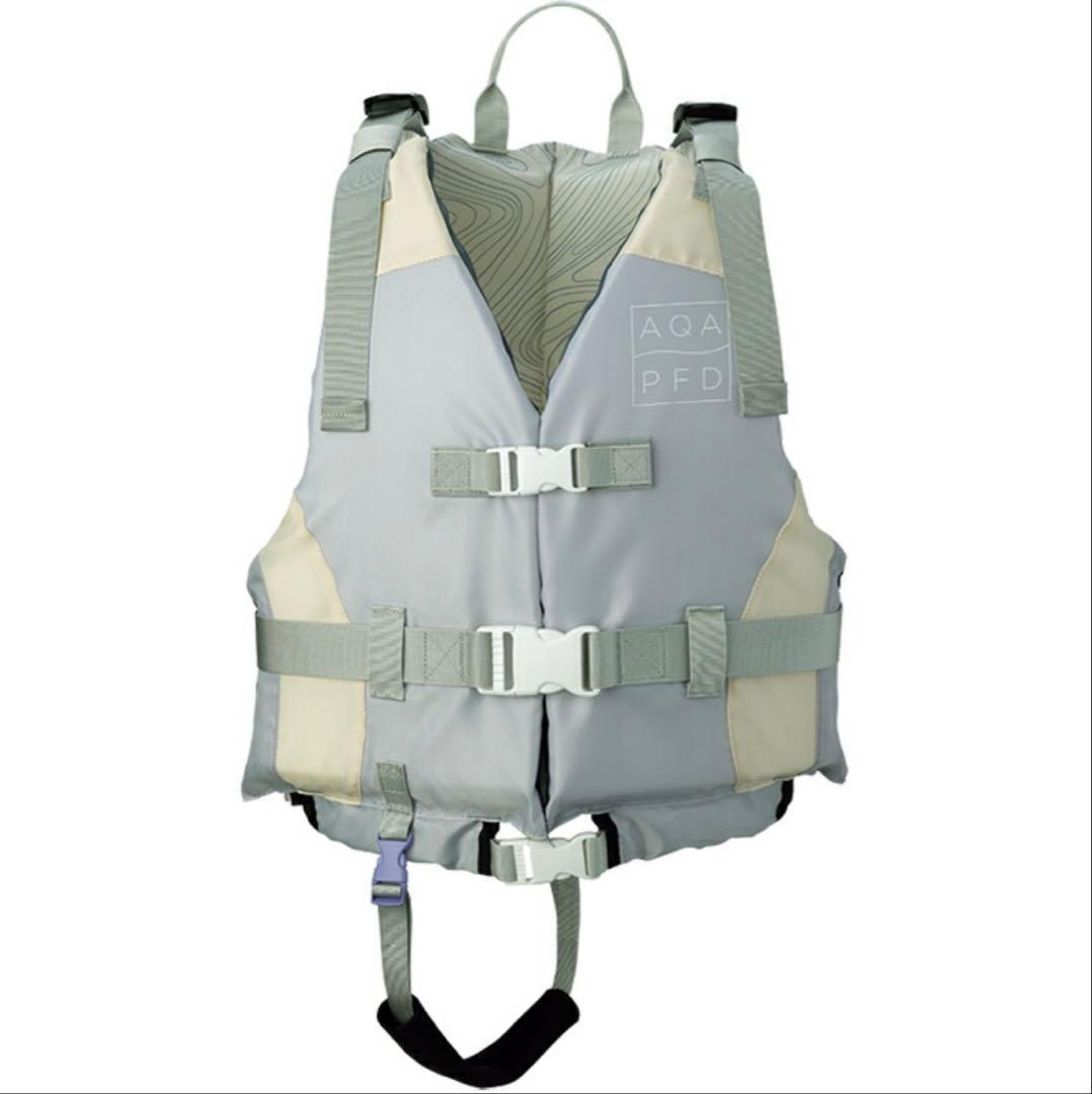 AQA PFD　ライフジャケット　ホワイトM　ブラックL　2個セット　新品未使用