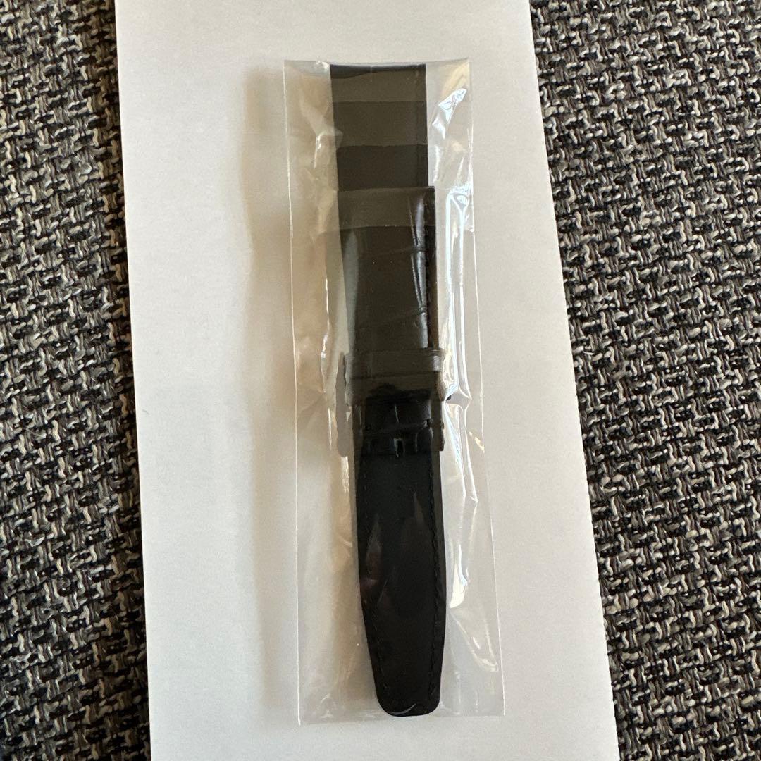 銀座RASINオリジナル IWC ポルトギーゼ用 クロコダイルベルト　幅20mm